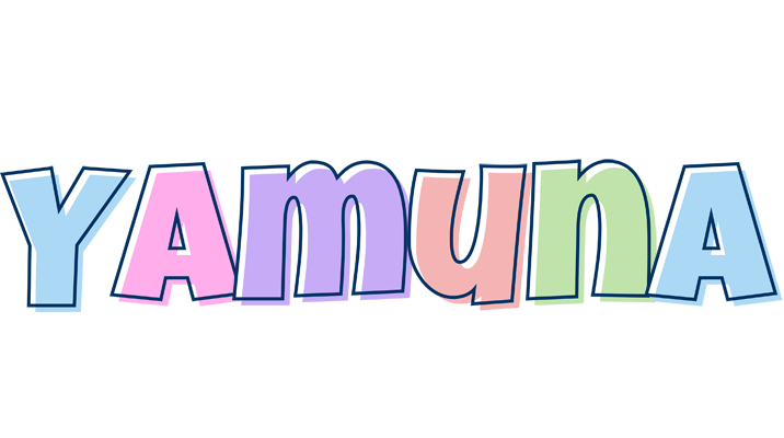 Yamuna pastel logo