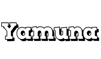 Yamuna snowing logo