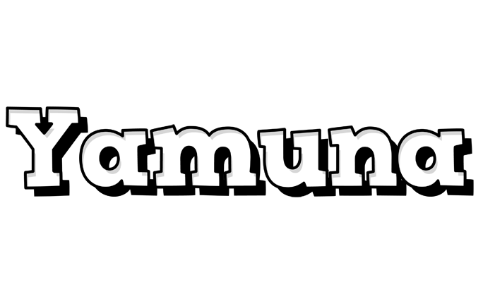 Yamuna snowing logo
