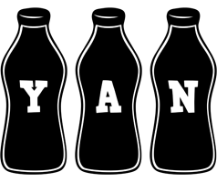 Yan bottle logo