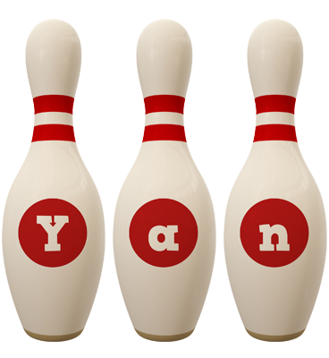 Yan bowling-pin logo
