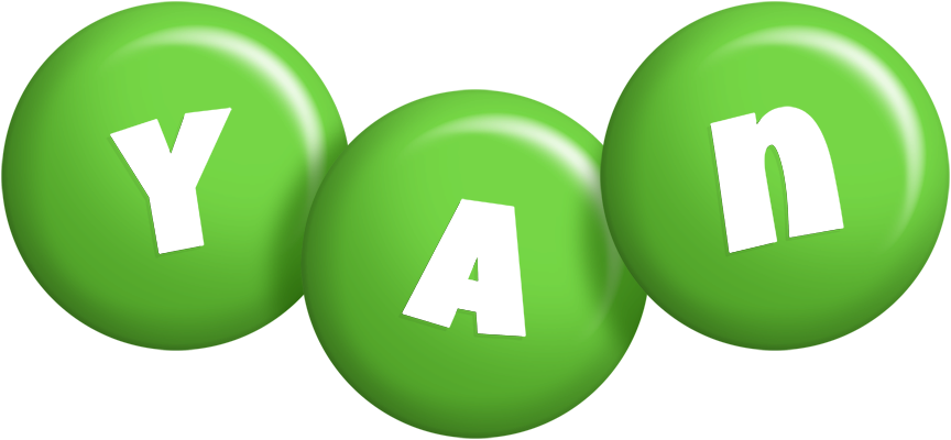 Yan candy-green logo