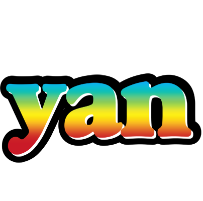 Yan color logo