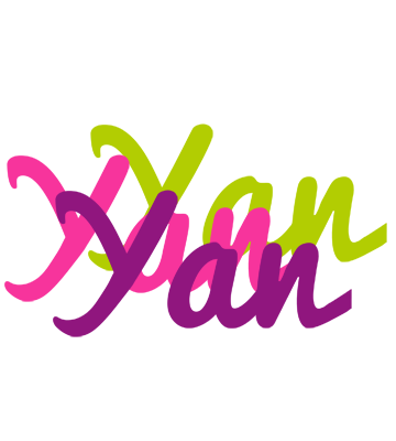 Yan flowers logo