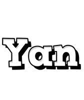 Yan snowing logo