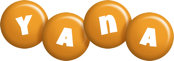 Yana candy-orange logo