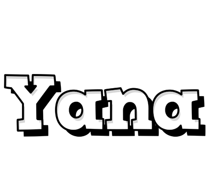 Yana snowing logo