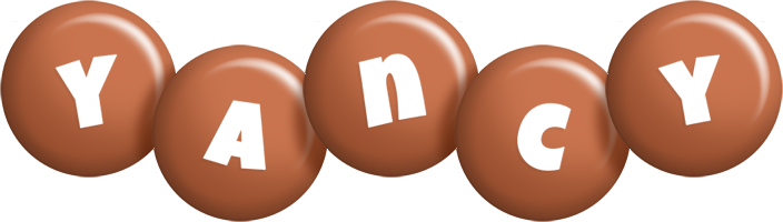 Yancy candy-brown logo