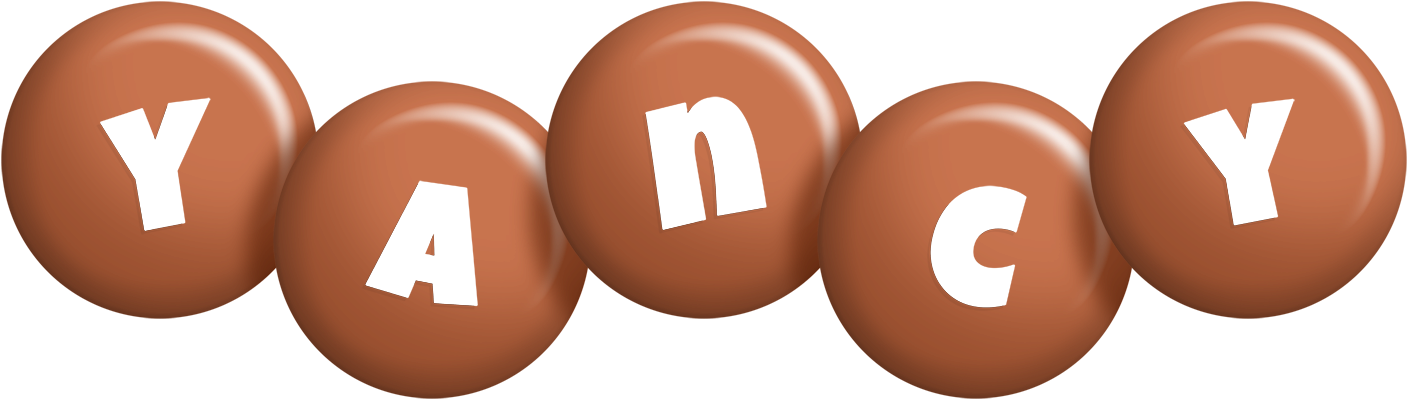 Yancy candy-brown logo