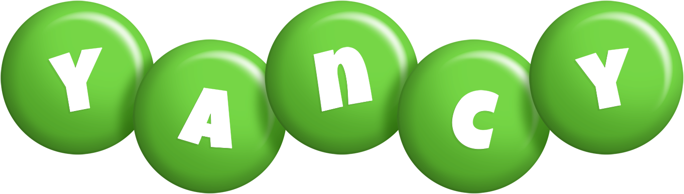 Yancy candy-green logo