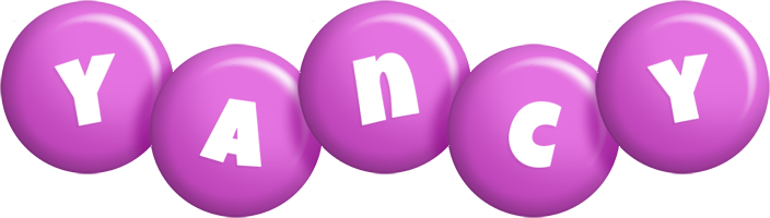Yancy candy-purple logo