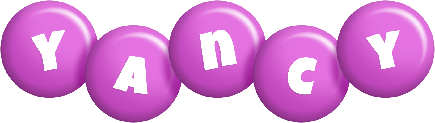 Yancy candy-purple logo