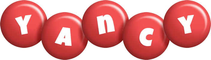 Yancy candy-red logo