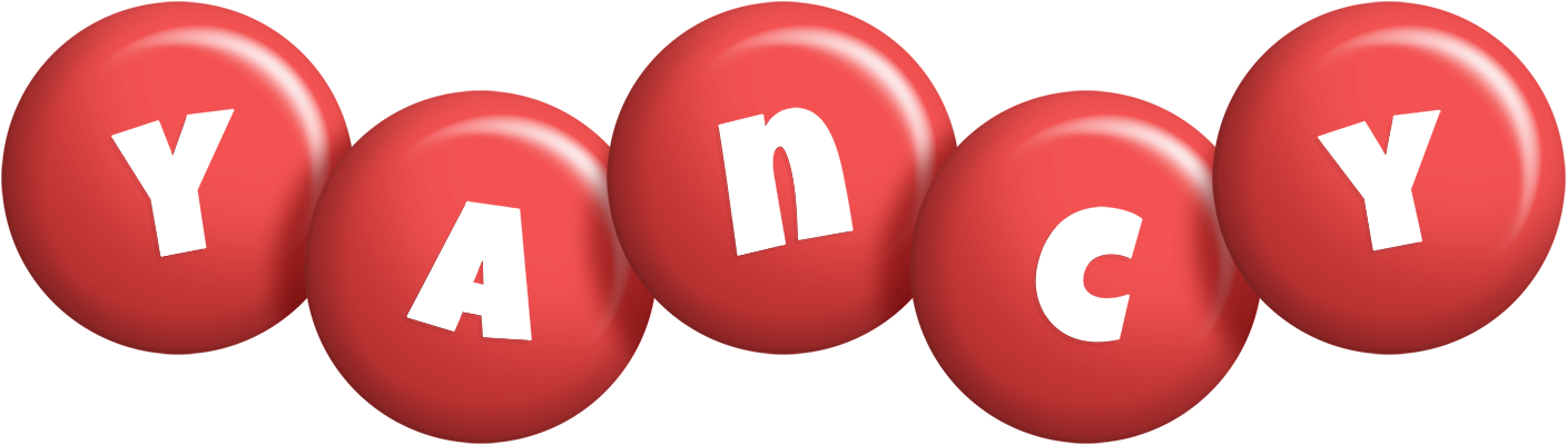 Yancy candy-red logo