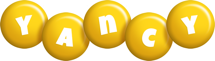 Yancy candy-yellow logo