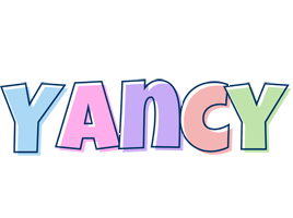 Yancy pastel logo