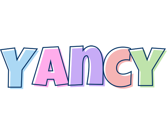 Yancy pastel logo