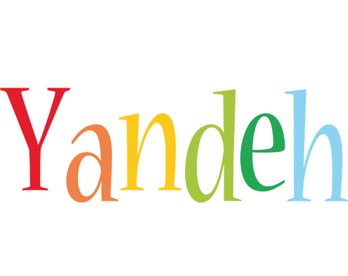 Yandeh birthday logo