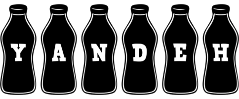 Yandeh bottle logo