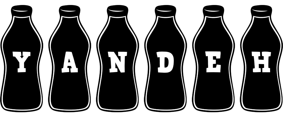 Yandeh bottle logo