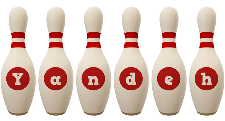 Yandeh bowling-pin logo
