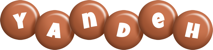 Yandeh candy-brown logo