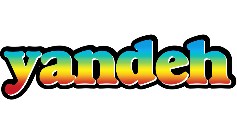 Yandeh color logo