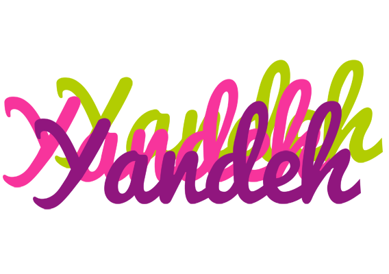 Yandeh flowers logo