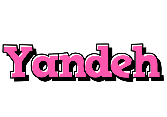 Yandeh girlish logo