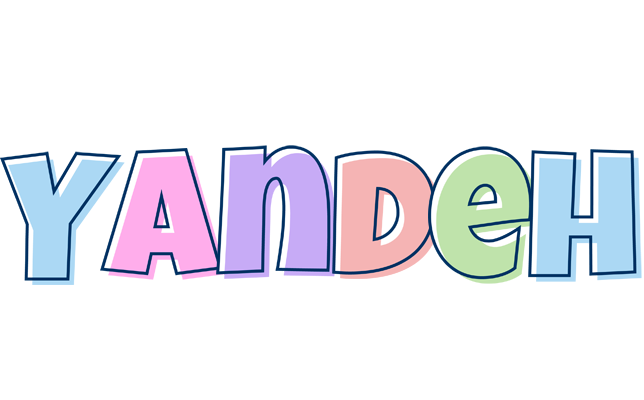 Yandeh pastel logo