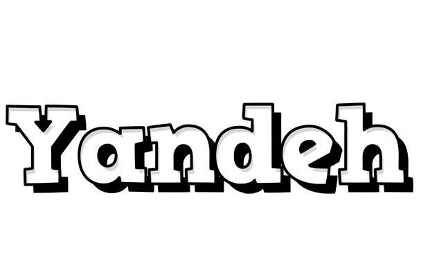 Yandeh snowing logo