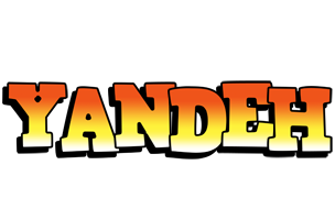 Yandeh sunset logo