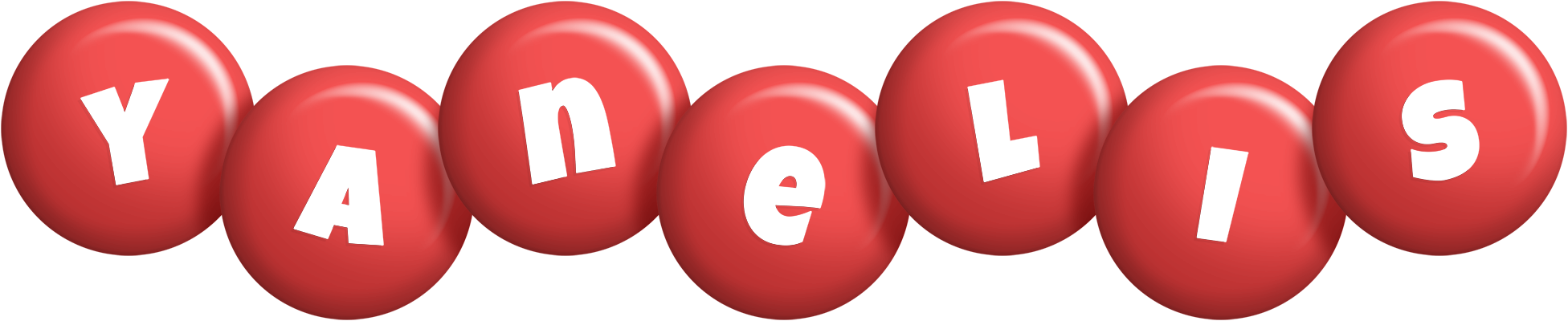 Yanelis candy-red logo