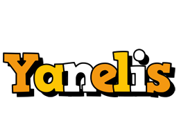 Yanelis cartoon logo