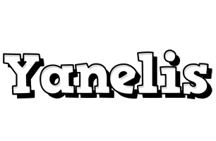 Yanelis snowing logo