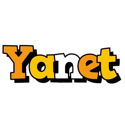 Yanet cartoon logo
