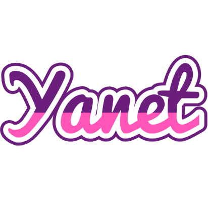 Yanet cheerful logo