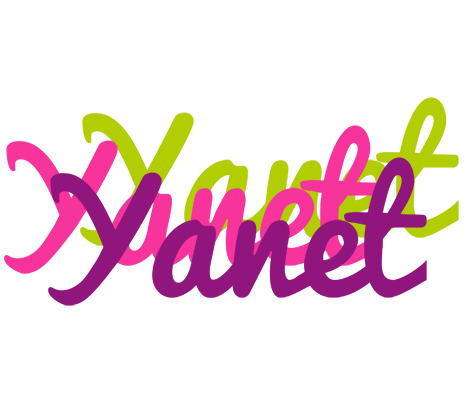 Yanet flowers logo