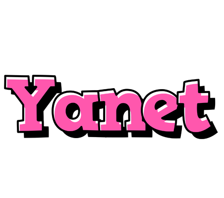 Yanet girlish logo