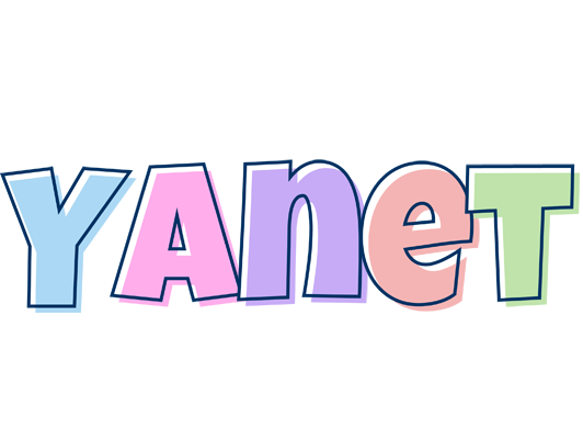 Yanet pastel logo