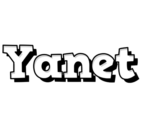 Yanet snowing logo