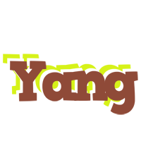 Yang caffeebar logo