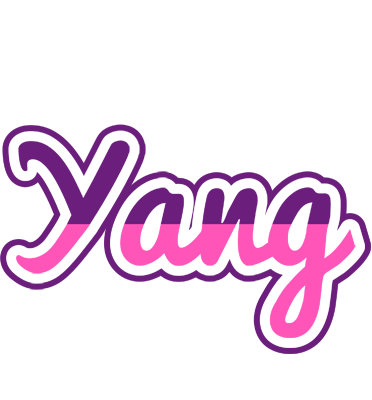Yang cheerful logo