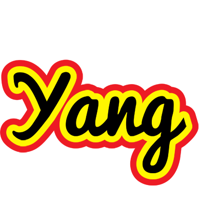 Yang flaming logo