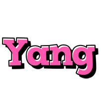 Yang girlish logo