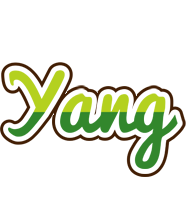 Yang golfing logo