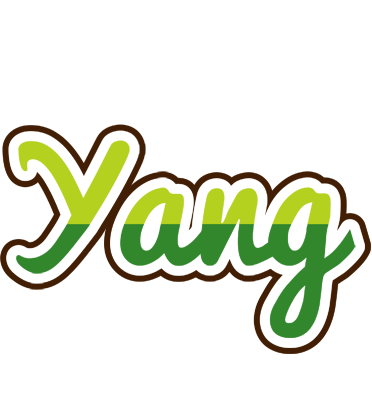 Yang golfing logo