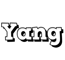 Yang snowing logo