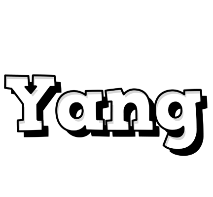 Yang snowing logo
