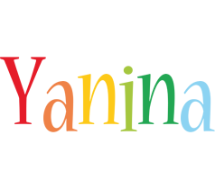 Yanina birthday logo